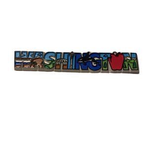 Washington vintage Refrigerator Rubber magnet small pictures Fason 1992